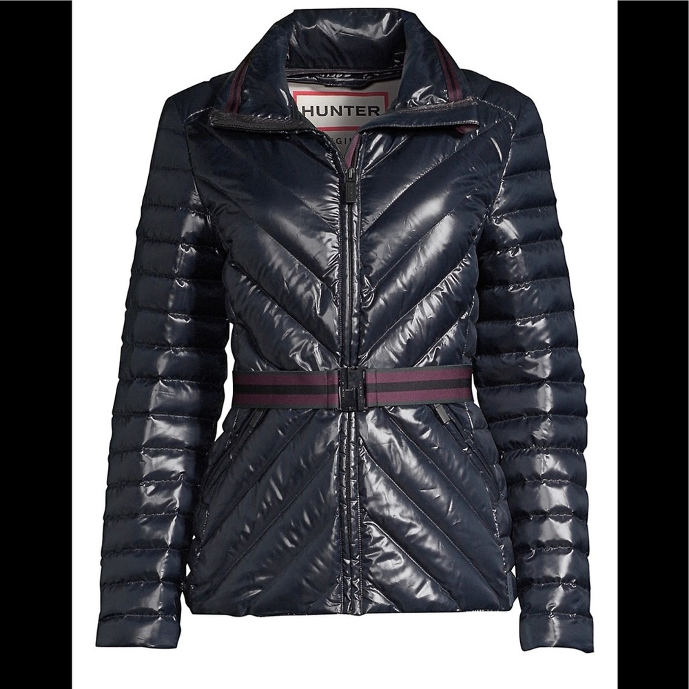 Hunter Gloss Down Puffer Jacket